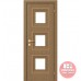 Межкомнатная дверь RODOS VERSAL Irida middle molding, со стеклом