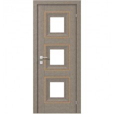 Межкомнатная дверь RODOS Versal Irida middle molding, со стеклом Межкомнатная дверь RODOS Versal Irida middle molding, со стеклом