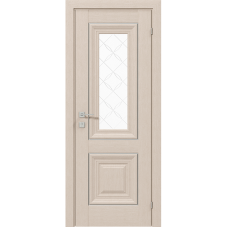 Межкомнатная дверь RODOS Versal Esmi basic molding, со стеклом, с гравировкой