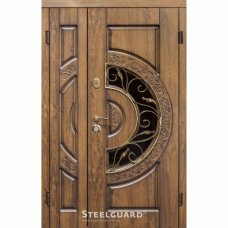 Дверь входная бронированная Steelguard Серия VELA Optima big glass Дверь входная бронированная Steelguard Серия VELA Optima big glass
