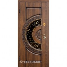 Дверь входная бронированная Steelguard Серия RESISTE Optima glass