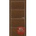 Межкомнатная дверь Omega серия MetalBox ItalWood