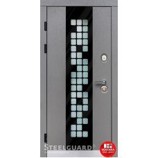 Дверь входная бронированная Steelguard Серия MAXIMA Manhattan Grey Light