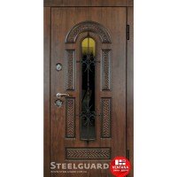 Дверь входная бронированная Steelguard Серия RESISTE Vikont Glass