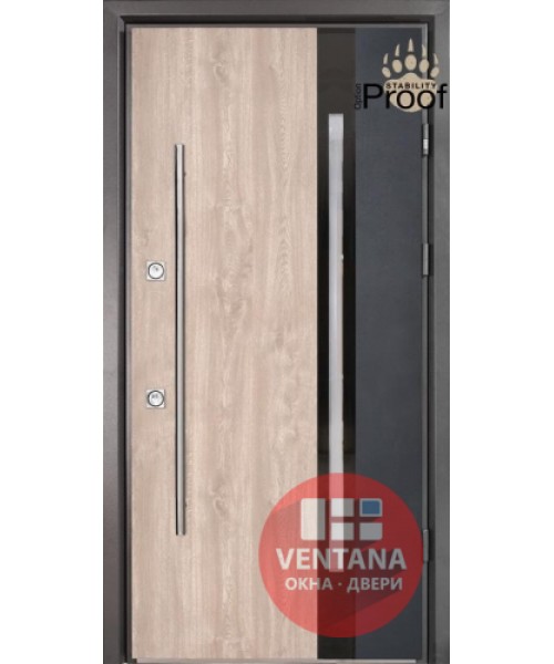 Дверь входная бронированная Страж коллекция Stability Proof Slim P